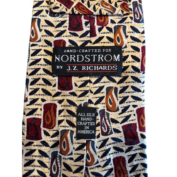 Lot of 3 Men's Silk Ties from Nordstrom, JZ Richards & Ferrell Reed, EUC - Picture 3 of 4